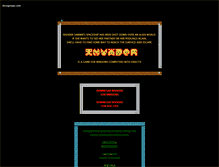 Tablet Screenshot of invader.dessgeega.com